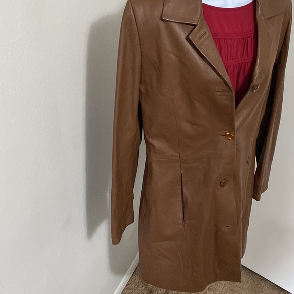 Ferra Pelle Specializate Turkish Leather Coat - Picture 6 of 13